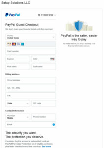 PayPal payment process Step 4